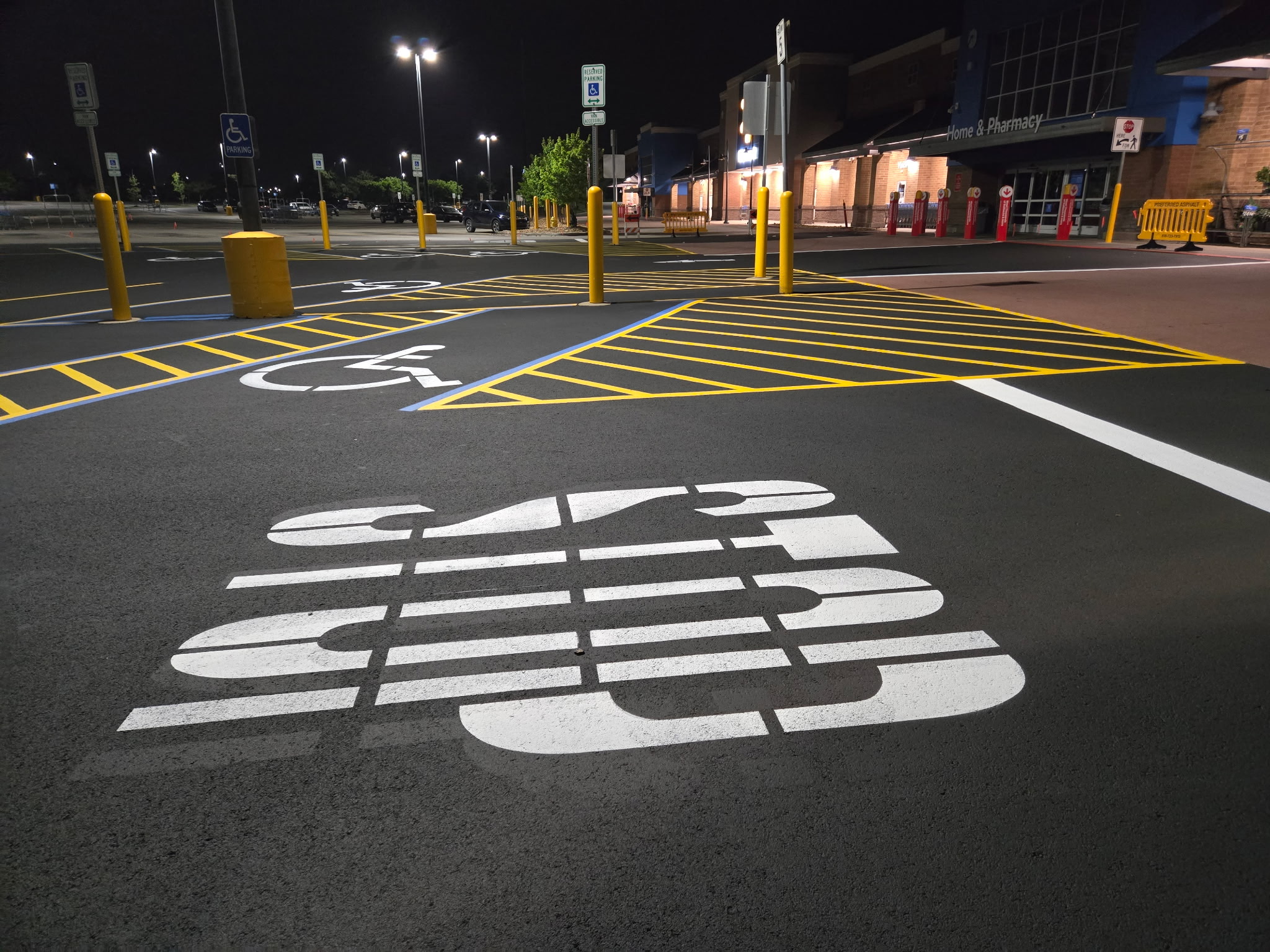Preferred Asphalt and Concrete Walmart Parking Lot10