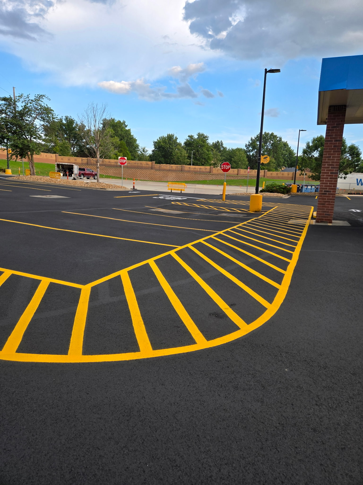 Preferred Asphalt and Concrete Walmart Parking Lot7
