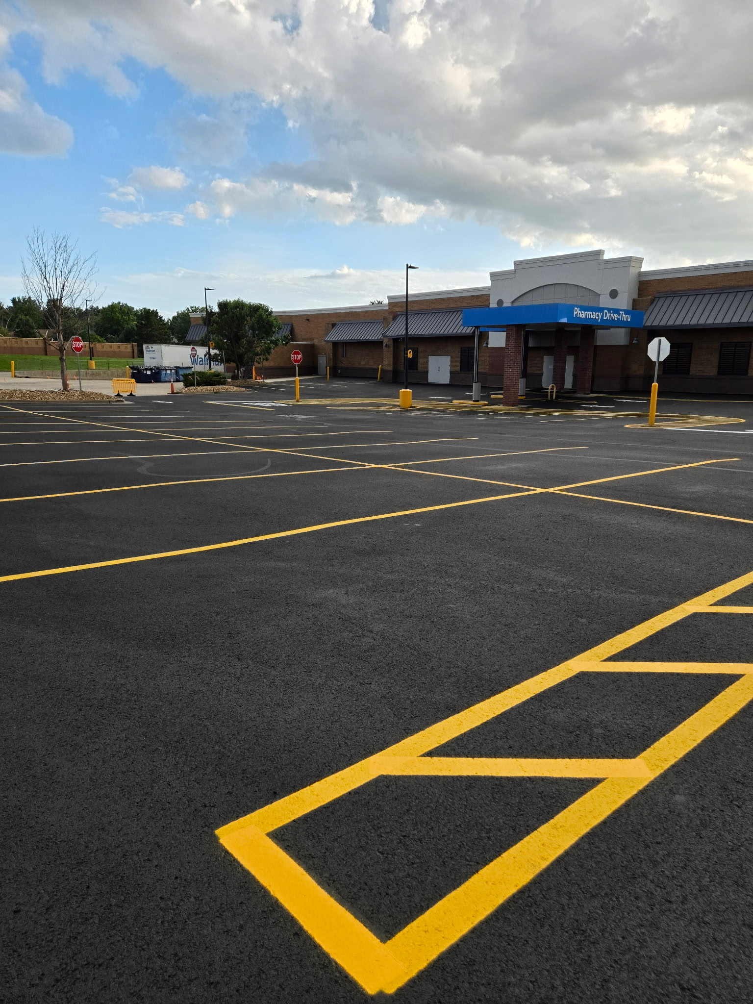 Preferred Asphalt and Concrete Walmart Parking Lot8